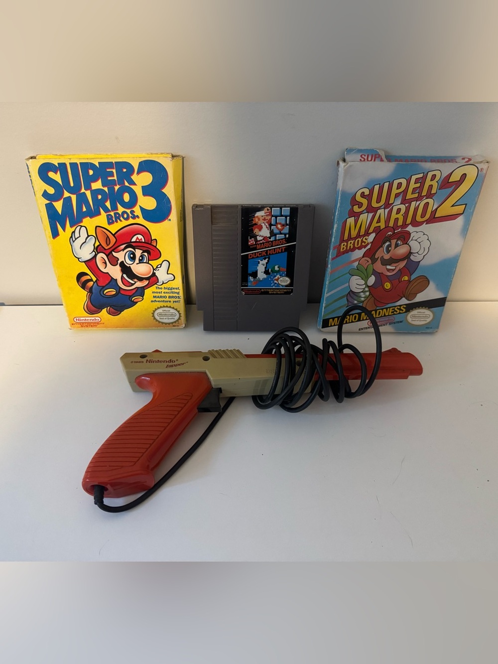 Vintage Nintendo Super Mario Bros. Bundle